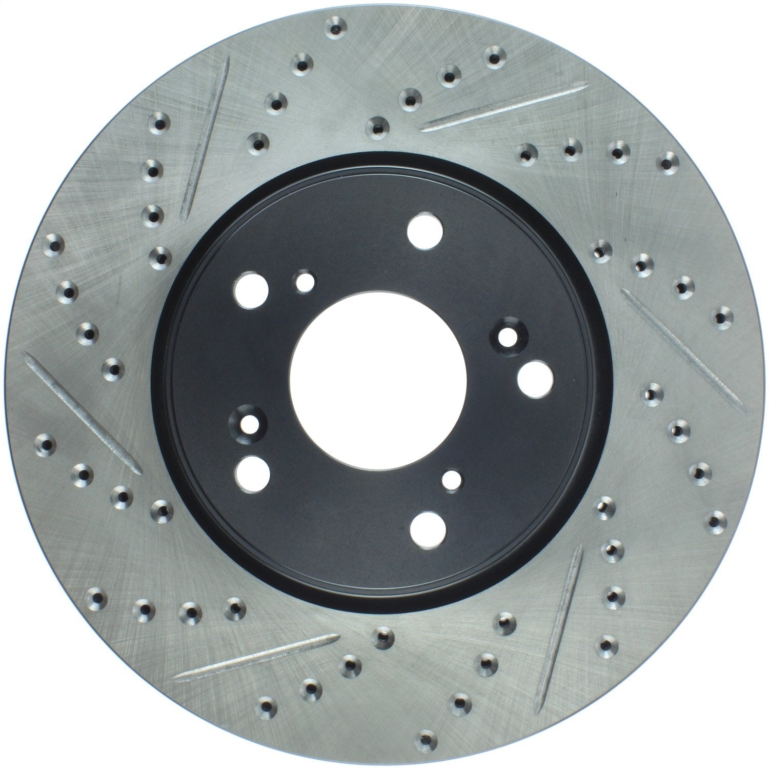 Sport Drilled/Slotted Brake Rotor StopTech 127.40086R (Front Right), 1 Pack