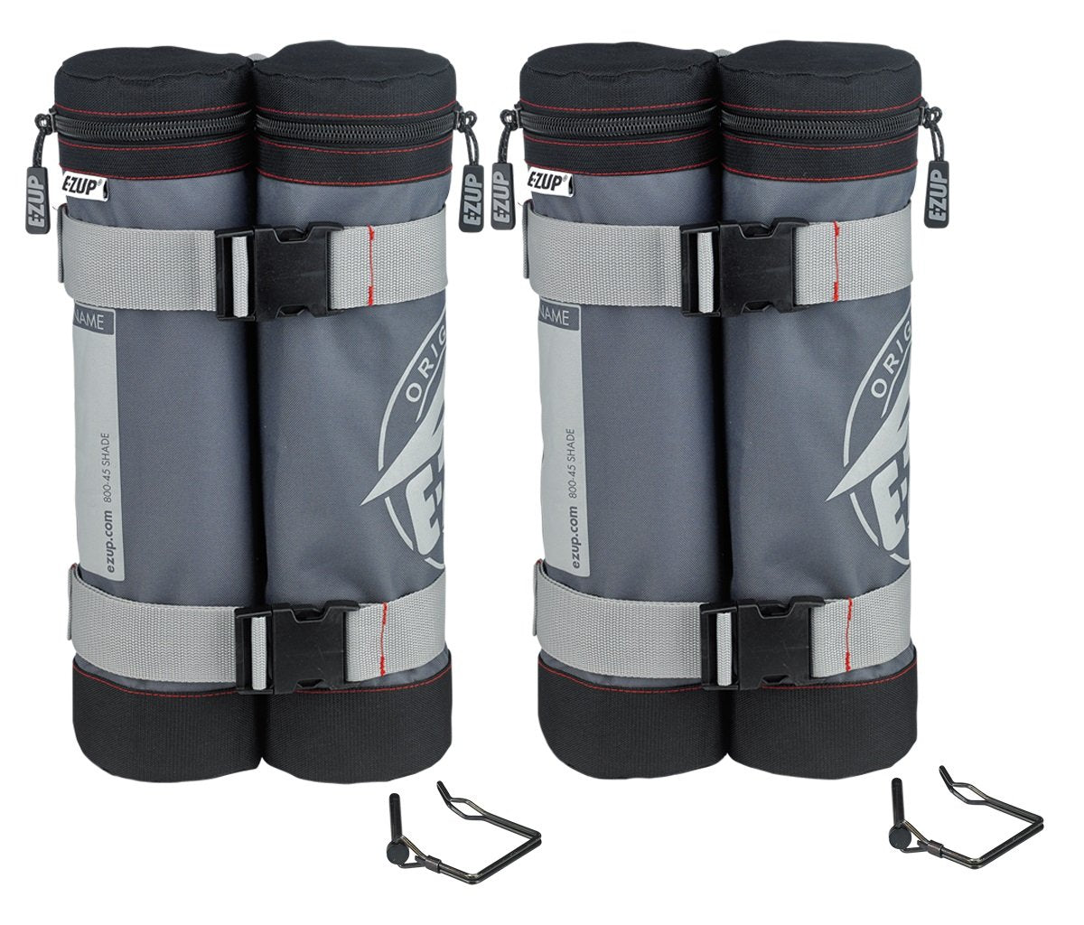 E-Z UP Deluxe Fillable Weight Bag Set of 2, Holds up to 45 lbs. Each