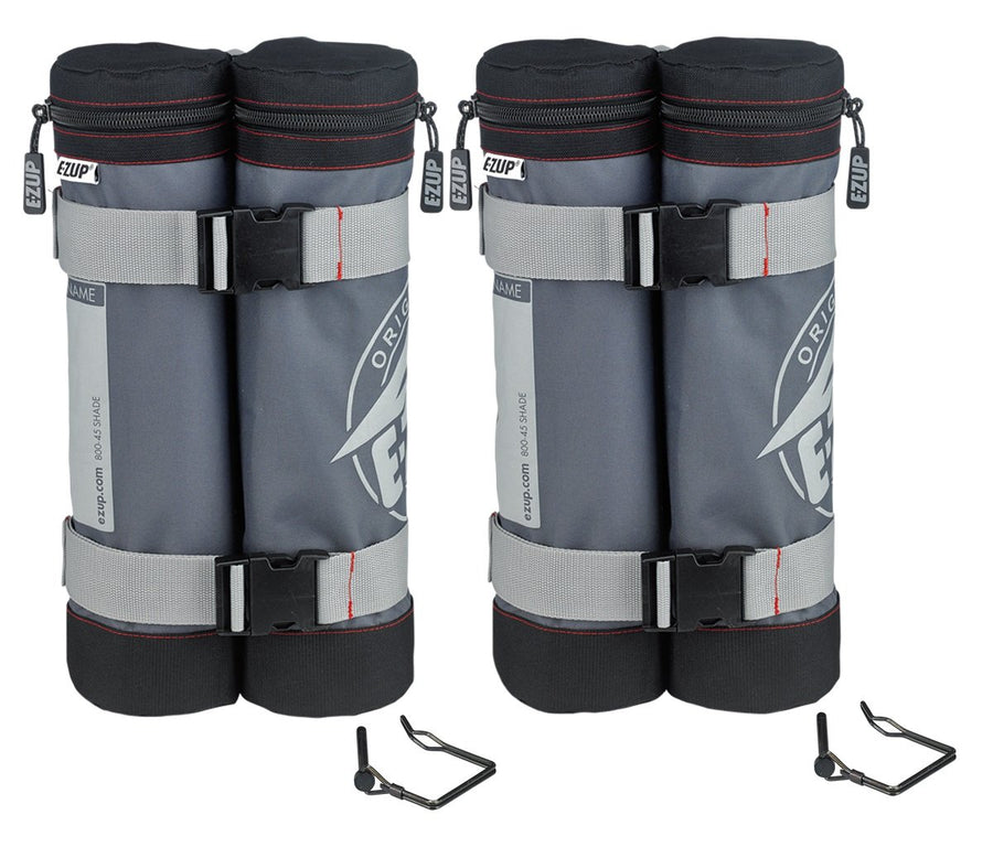 E-Z UP Deluxe Fillable Weight Bag Set of 2, Holds up to 45 lbs. Each