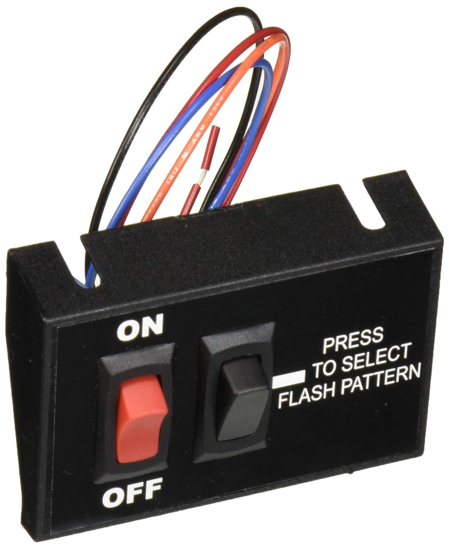 Ecco On Off Flash Pattern Switch - A9905SW, Black