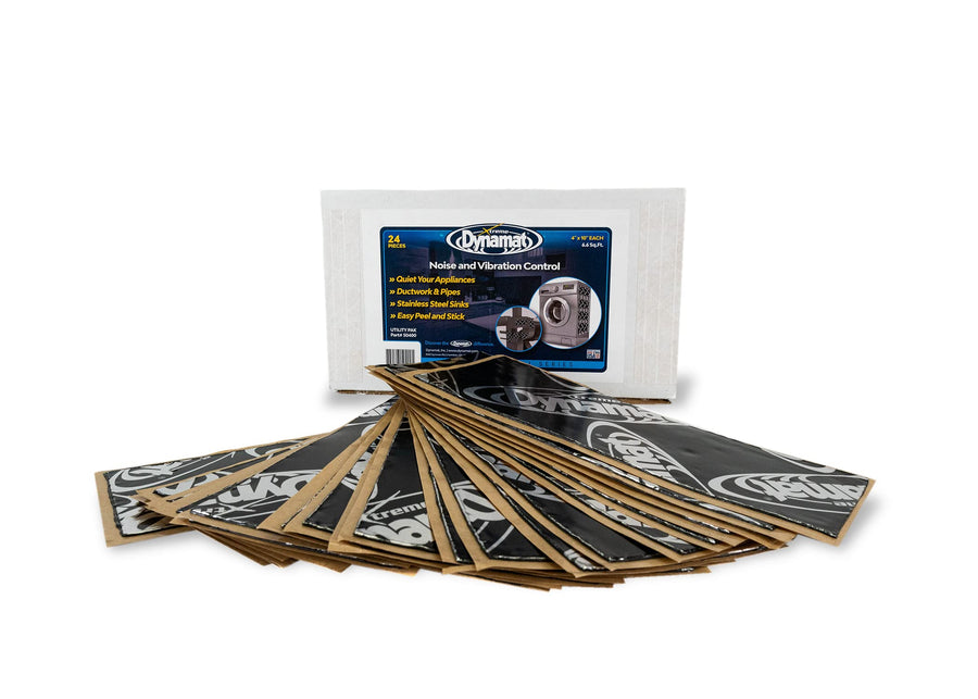 Dynamat Xtreme Sound Deadener Sheets Architectural Bulk Pak 9 - Soundproofing Material for Home - Noise Insulator and Vibration Control - Noise Barrier for Home Appliances
