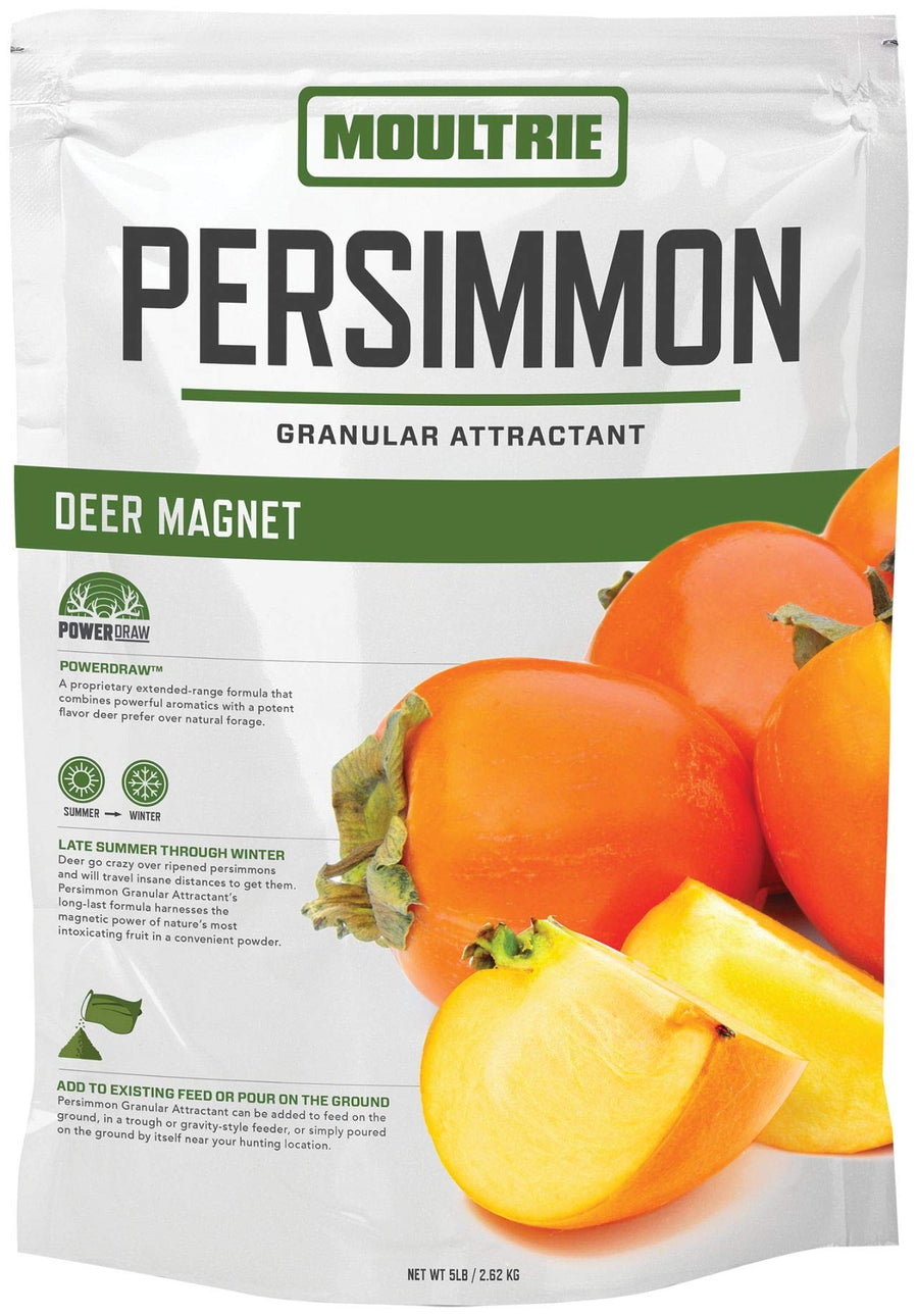Moultrie Deer Magnet Persimmon Granular - 5 Pound, Multicolor MFS-13358