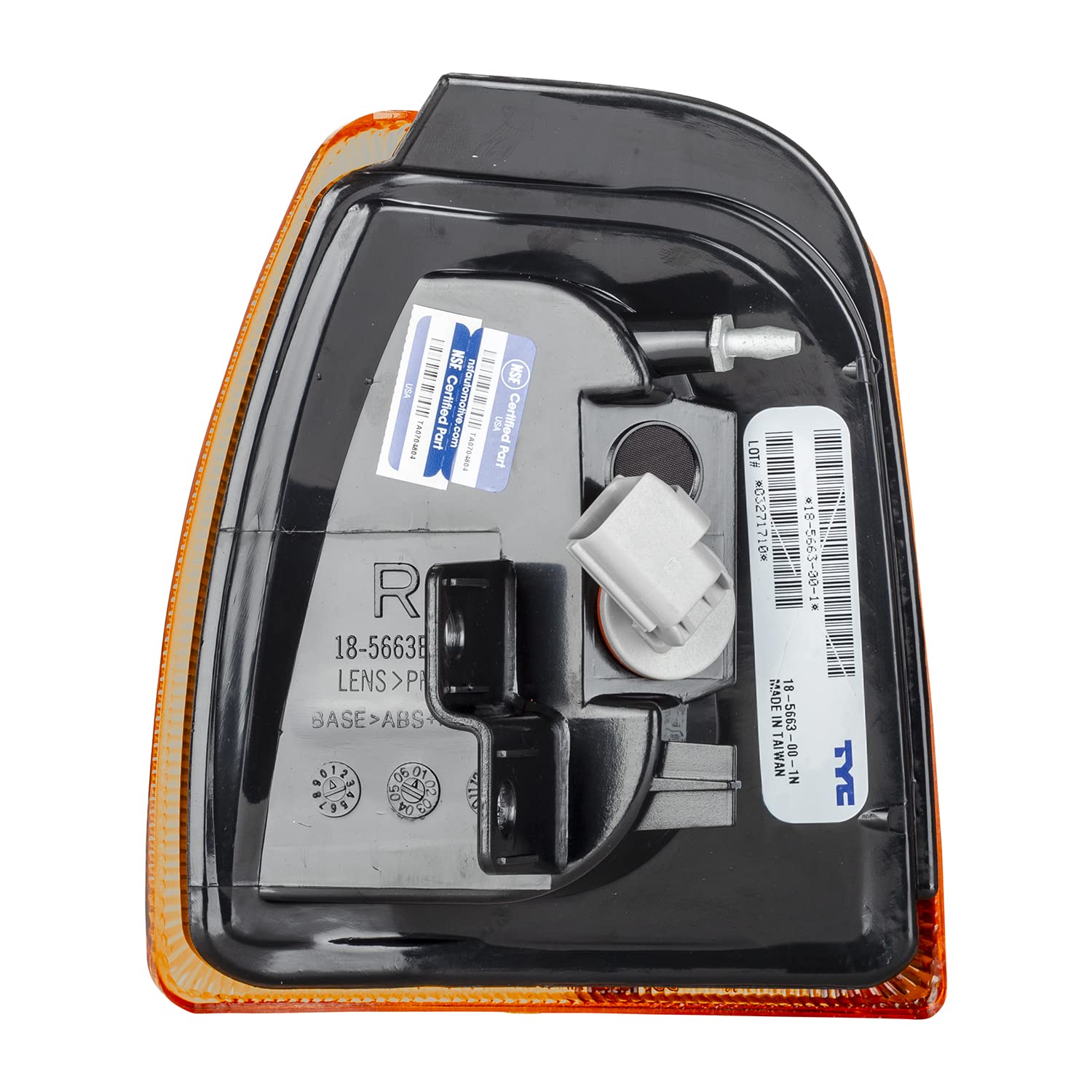 Right Turn Signal/Parking Light Assembly TYC Compatible with 2001-2005 Ford Ranger