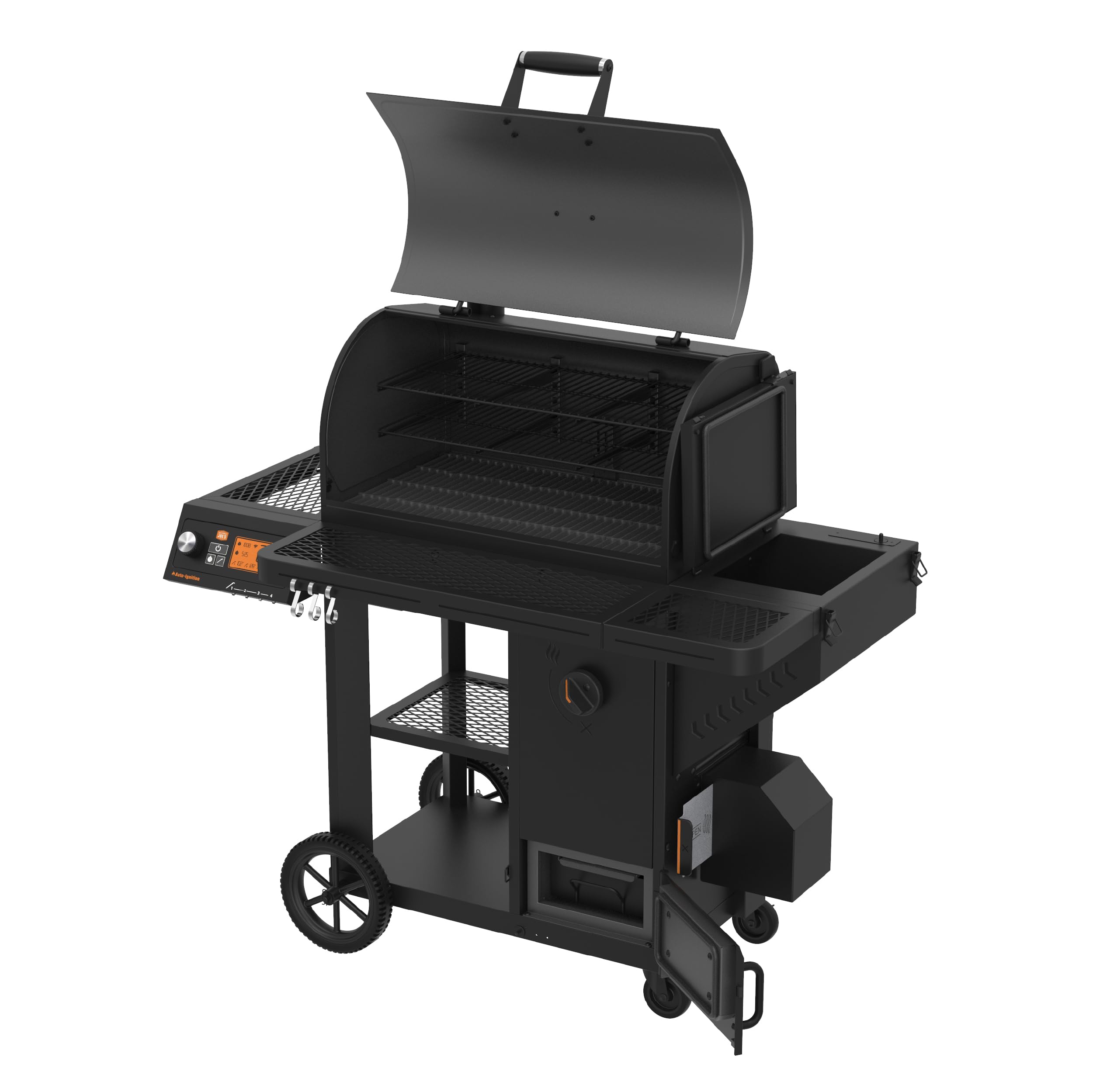 Tahoma™ Oklahoma Joe's® 1200A DLX Auto-Feed Charcoal Smoker & Grill w/Wi-Fi - 25203116
