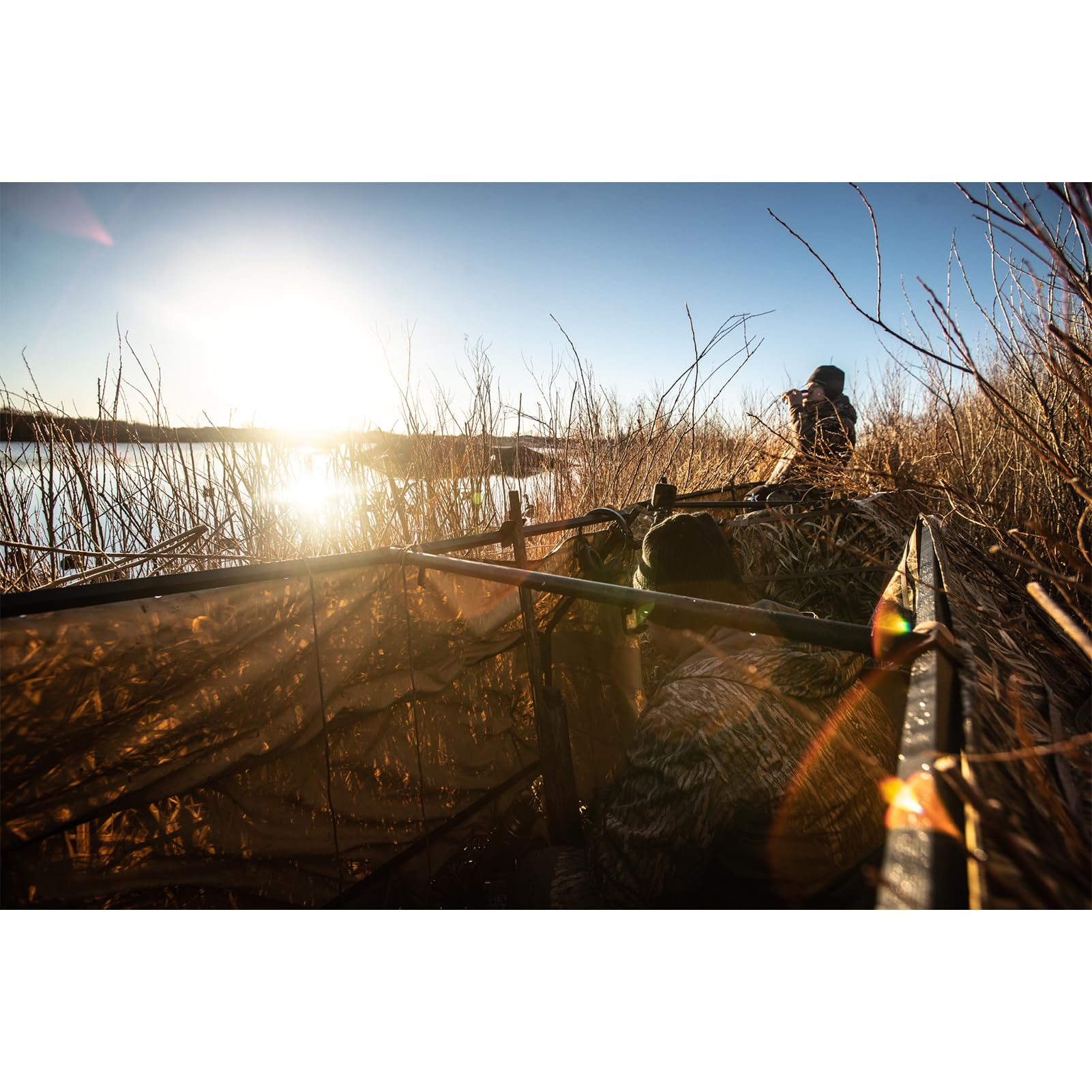 A-Frame Avian X Portable Field Blind Mossy Oak Shadow Grass Blades Camo