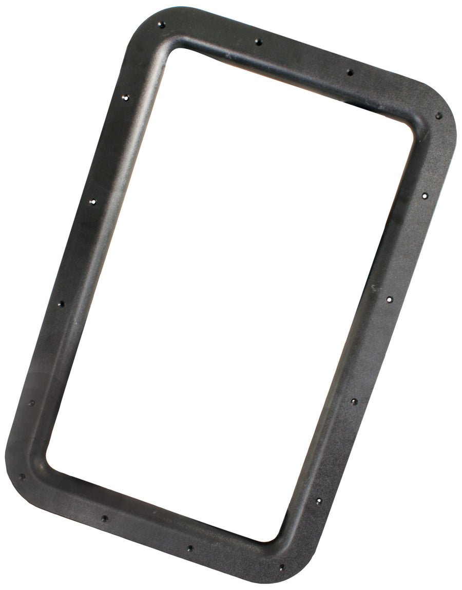 RV Products JR 11021 Black Deluxe Entry Door Window Frame
