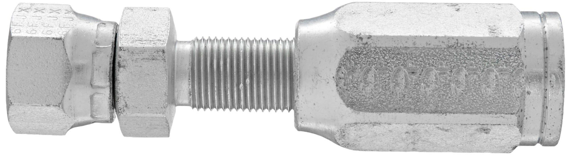 Gates Field Attachable Type T 6C1T-6RFJX for G1 Hose, 1 Wire, Female JIC 37 Flare Swivel, 3/8" ID