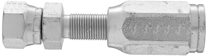 Gates Field Attachable Type T 6C1T-6RFJX for G1 Hose, 1 Wire, Female JIC 37 Flare Swivel, 3/8" ID