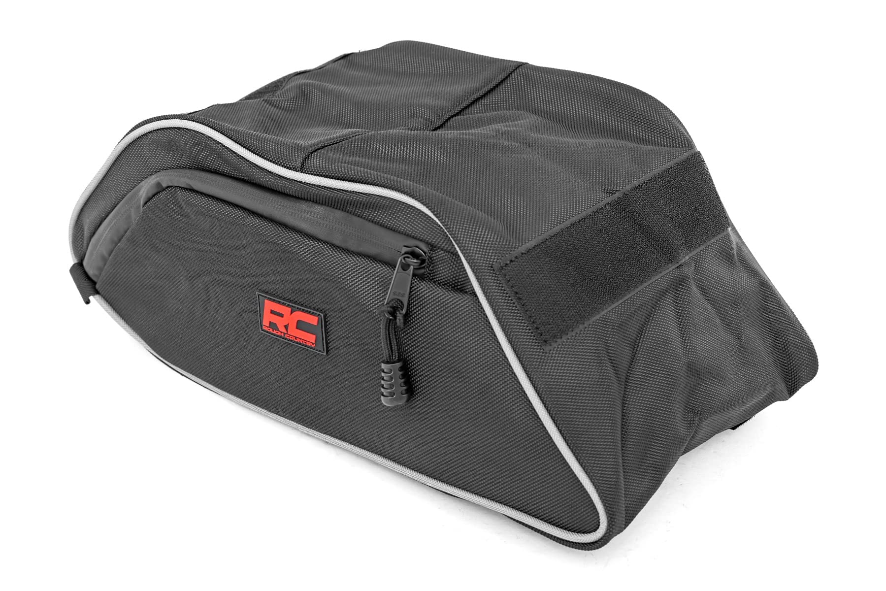 Center Console Storage Bag Rough Country for Polaris General XP4 1000 2016+ - Water & Dust Resistant UTV Storage Organizer with Dual Zippers