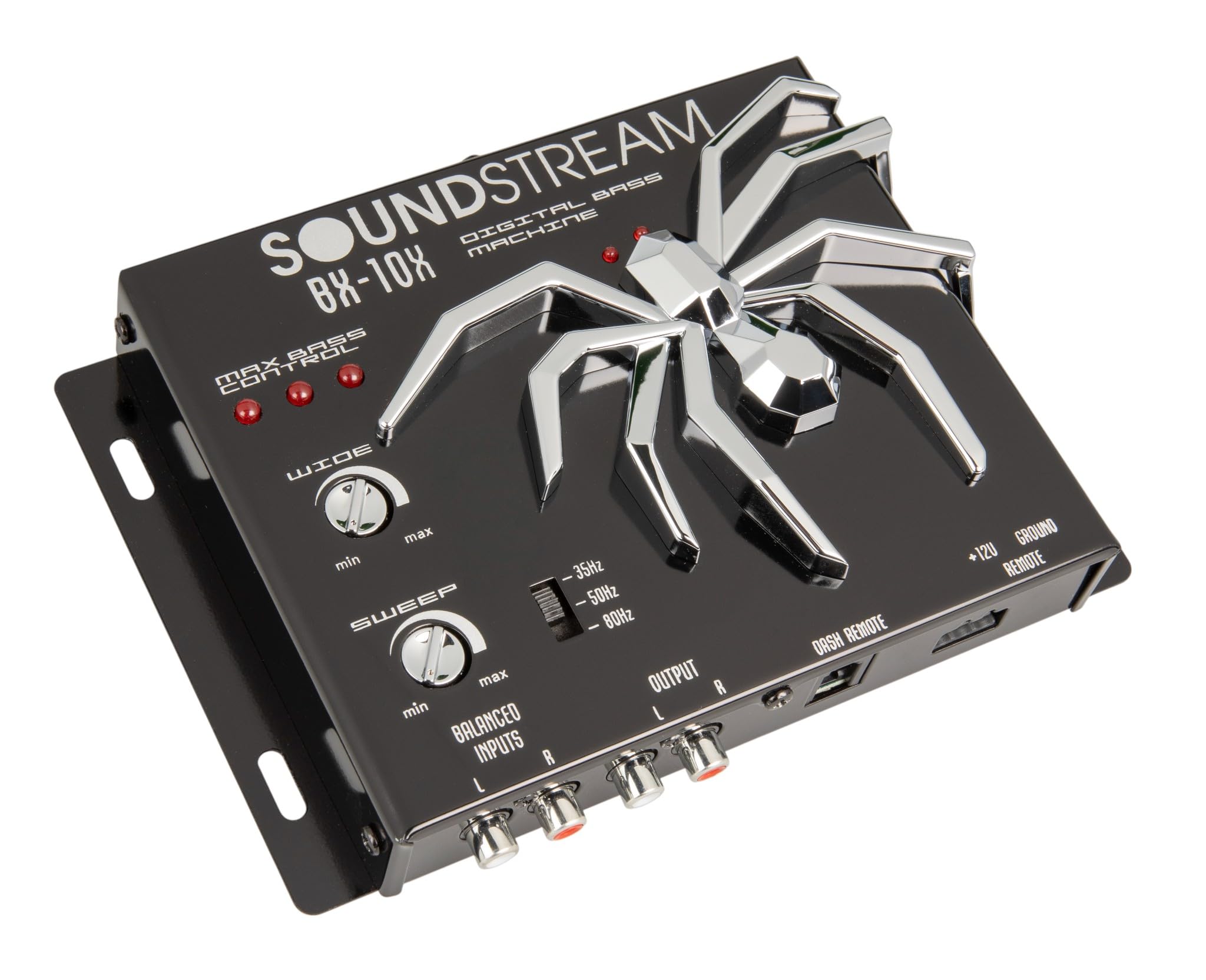 Bass Enhancer Processor Soundstream BX-10X – Car Audio Bass Restoration Processor with Remote Control | Subwoofer Bass Booster and Epicenter Alternative for Factory & Aftermarket Sound Systems