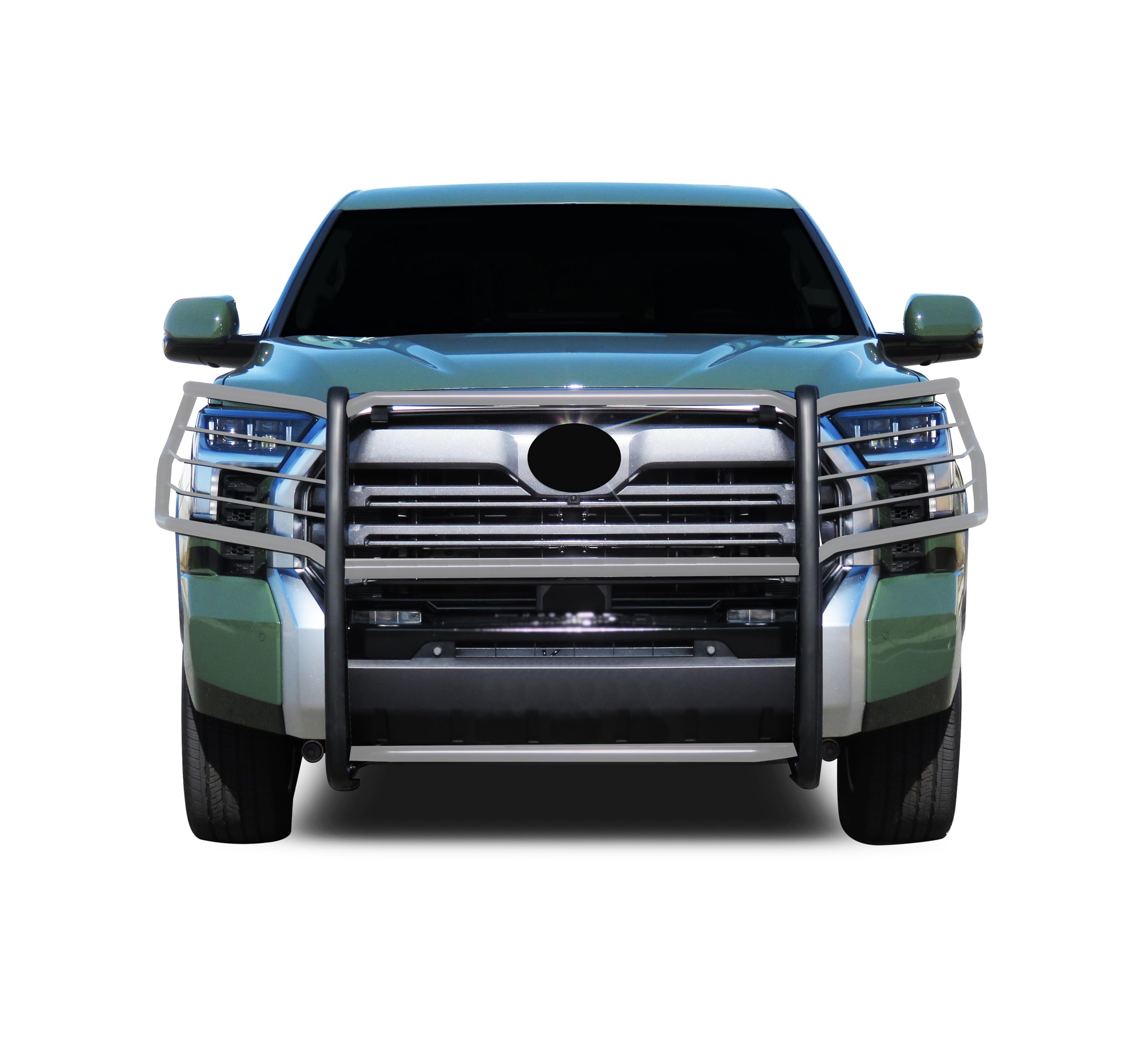 Bumper Guard Modular Black Horse Grille brush Stainless Steel Compatible with 2022-2024 Tundra-17TT22MSS