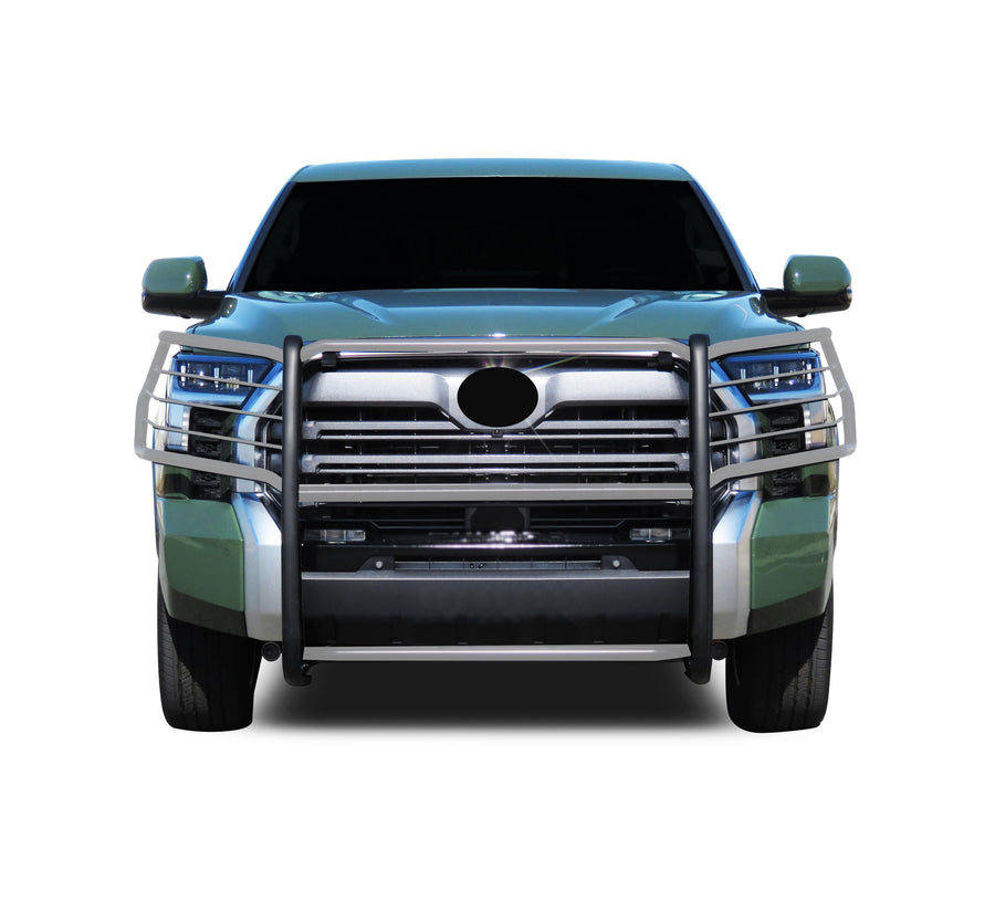 Bumper Guard Modular Black Horse Grille brush Stainless Steel Compatible with 2022-2024 Tundra-17TT22MSS