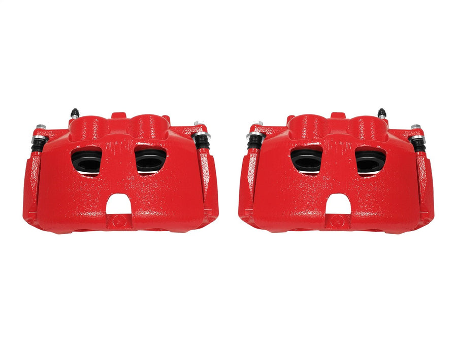 Power Stop S5236 Front Pair of High-Temp Red Powder Coated Calipers For Ford Expedition 2010-2021, Ford F-150 2010-2011, Lincoln Navigator 2010-2021 [Model Specific]