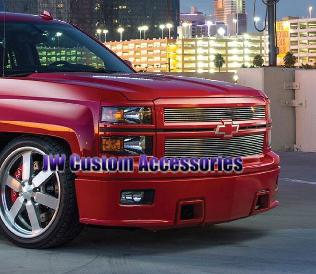 Chevrolet Silverado Street Scene 950-70221 Front Stainless Steel Bumper