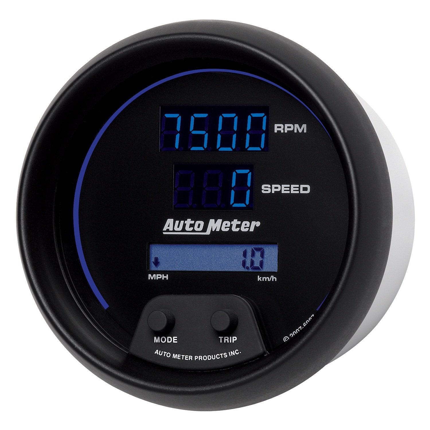 Auto Meter Cobalt Digital 3-3/8" 8000 RPM / 160 MPH Tachometer/Speedometer Combo
