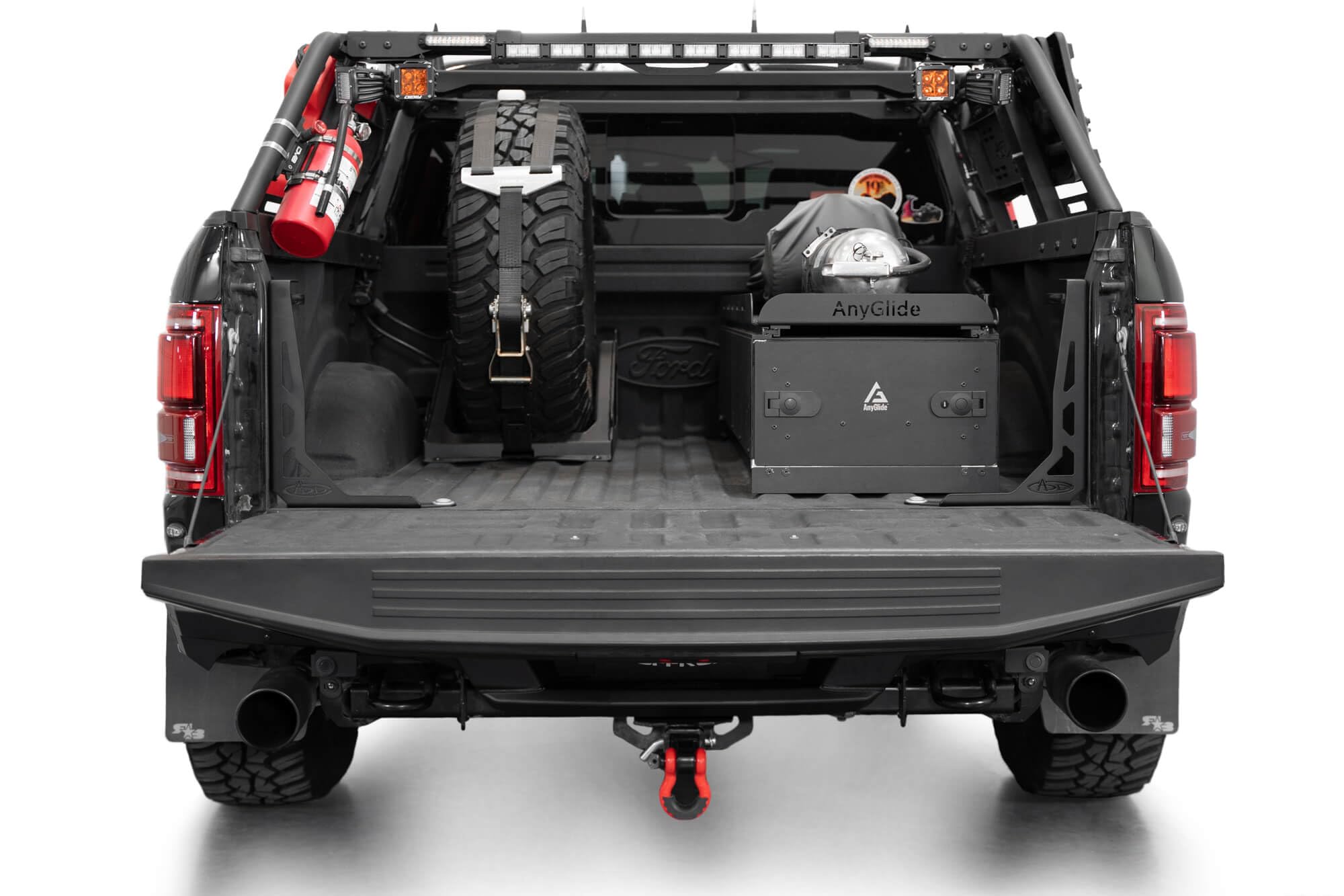 Addictive Desert Designs Bed Channel Stiffeners for The Ford F-150 2015-2020 & Ford F-150 Raptor 2017-2020 | Reinforces Truck Bed | Accessory Mount Provisions on Top of Bracket | Made in The USA