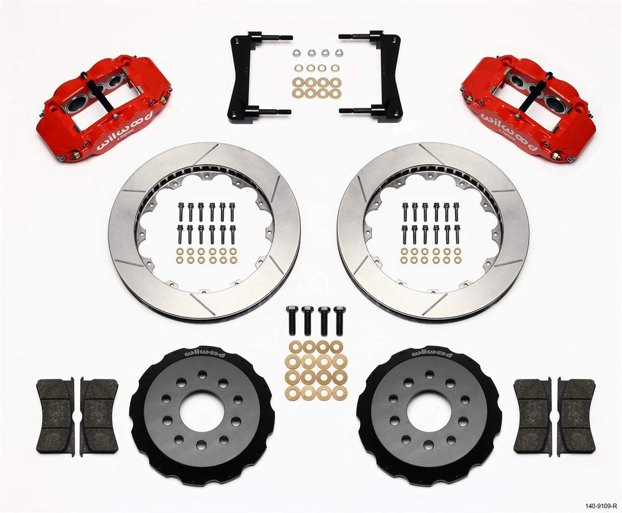 Front Hat Kit FNSL6R, 13.06", Red