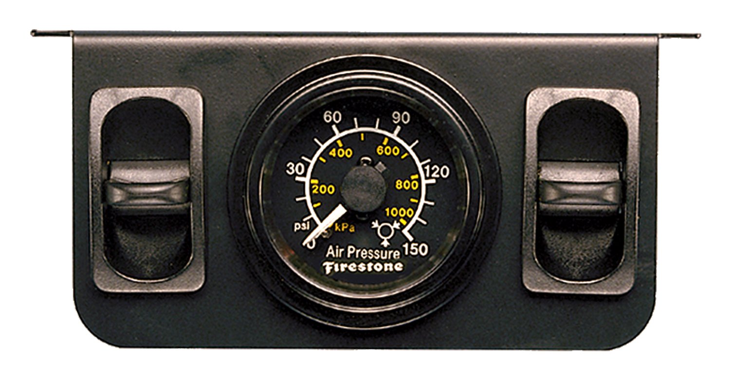 Dual Firestone Electric Black Gauge WR17602577 Plastic