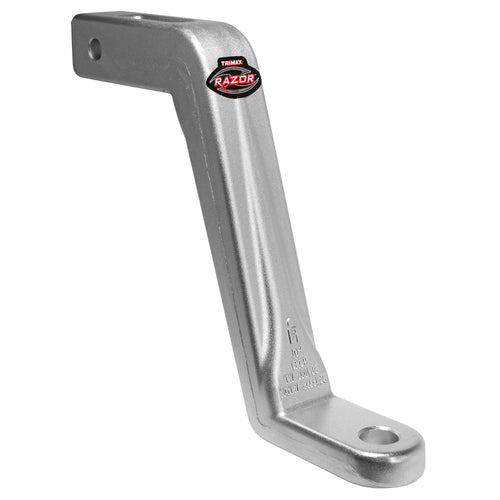 Trimax 10 Inch TRZ10ALFM Forged Aluminum Drop Hitch, Fixed Ball Mount Drop Hitch 2 Inch Receiver - 8,000 Ib Tow Rating, 800 lb Tongue Capacity