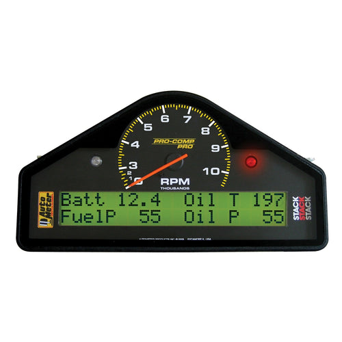 Auto Meter 6013 Race Dash Tachometer and Speedometer Gauge 0-3000-10500 RPM