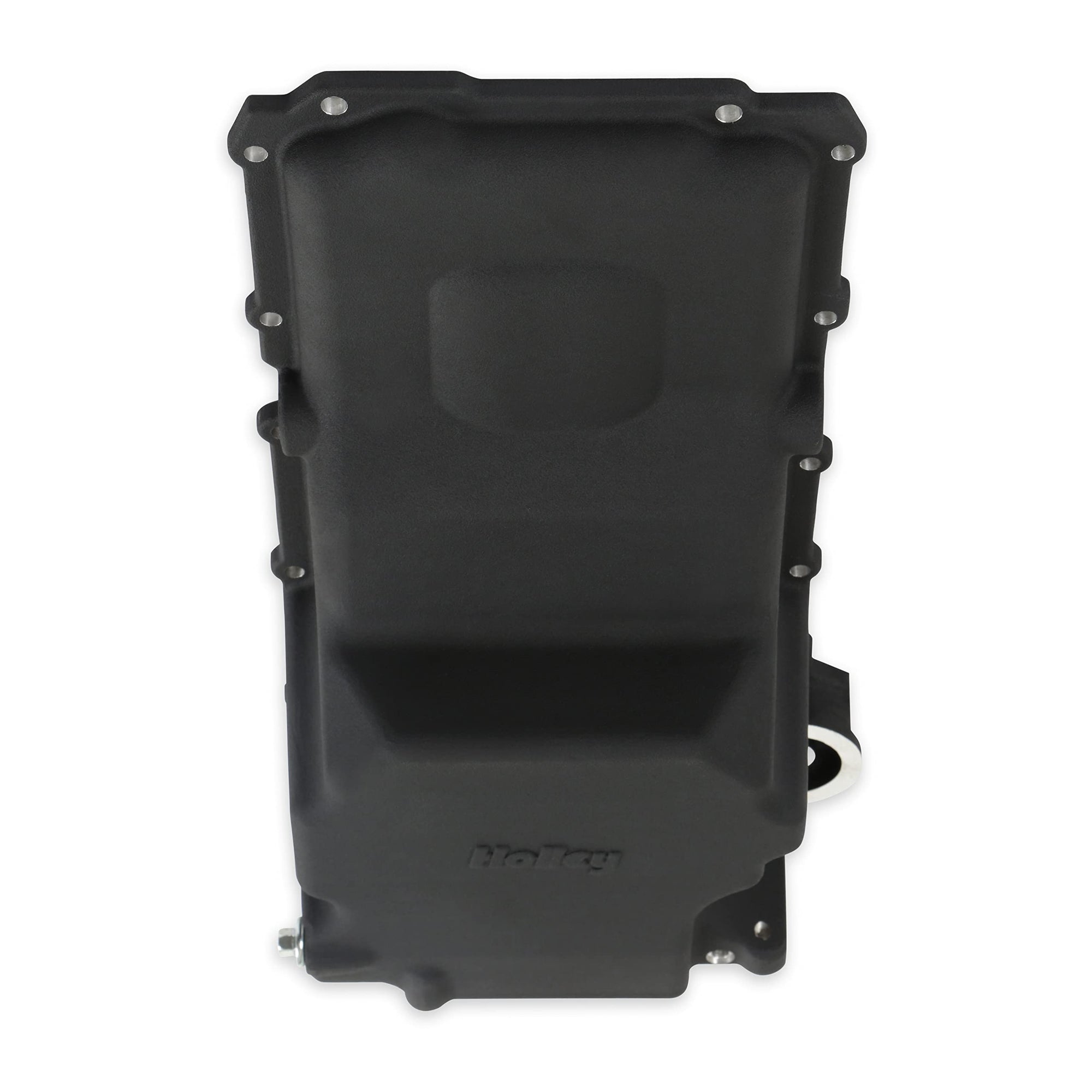 Holley LS Swap Oil Pan 302-3BK Additional Front Clearance Carbon Black Ceramic