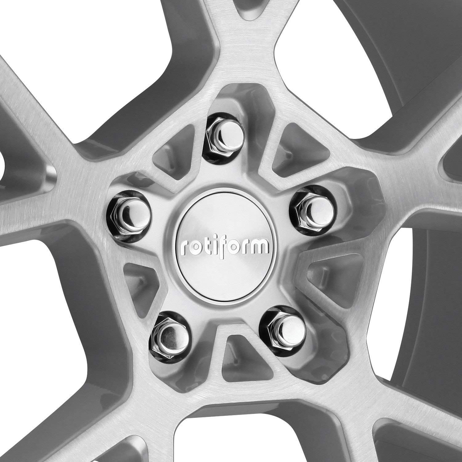 R138 Rotiform 19X8.5 5X112 GL-SLVR-BRSH 45MM - R1381985F8+45