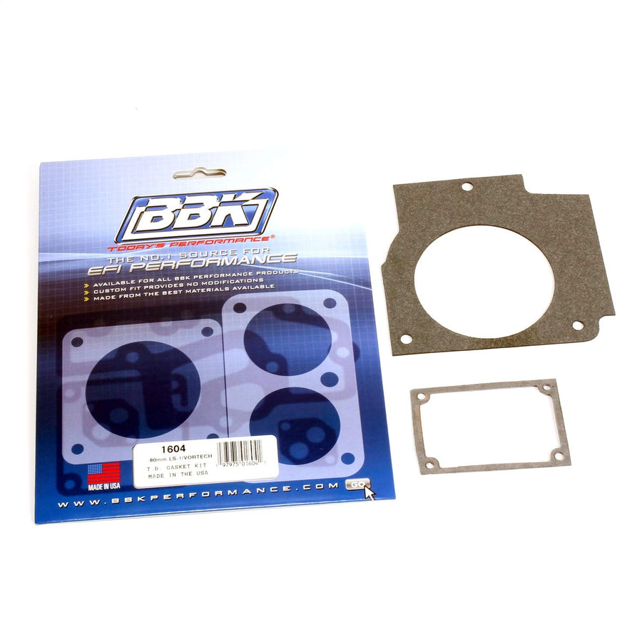 80mm BBK Throttle Body Gasket Kit for LS1 Vortec