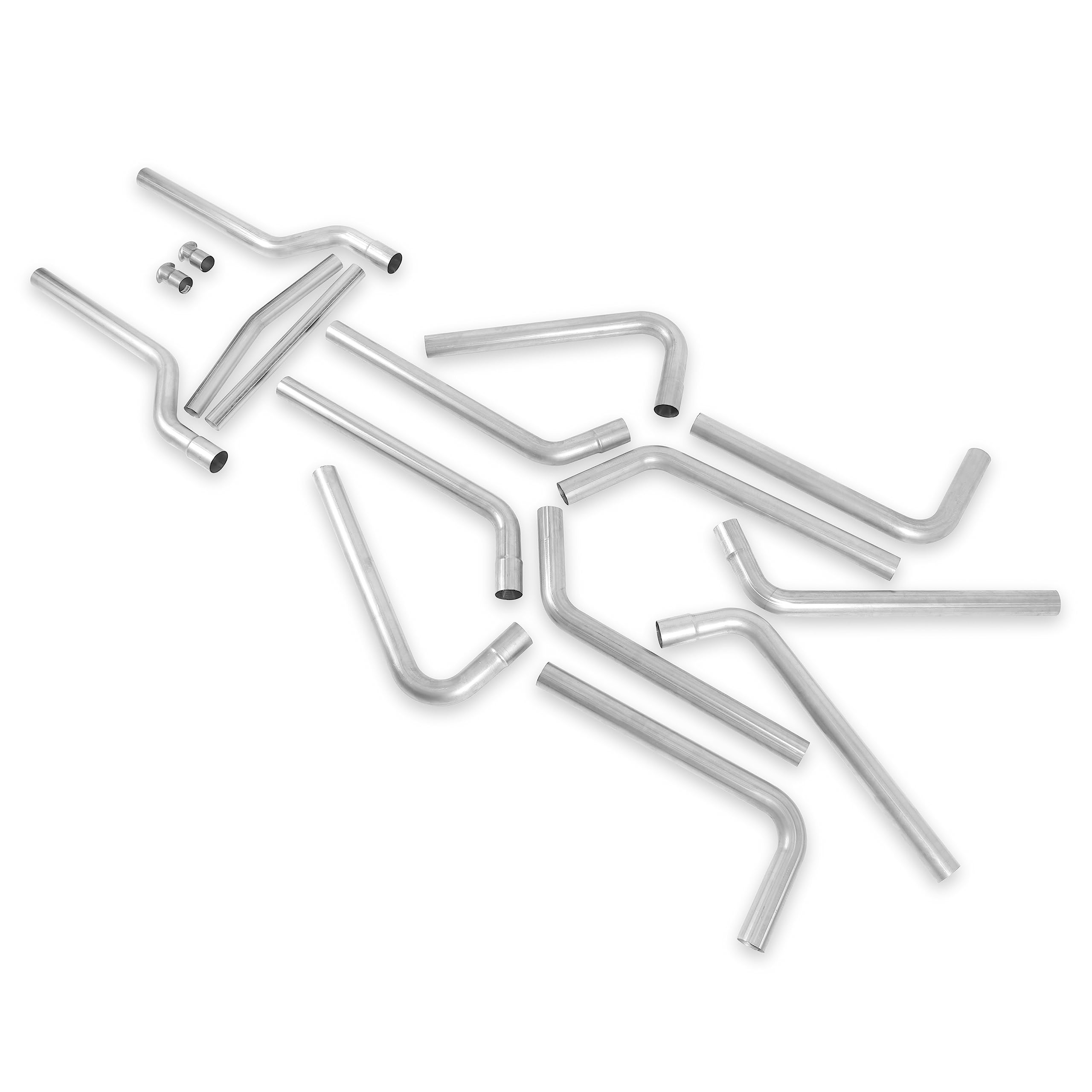 U-Fit Flowmaster 815937 Dual Exhaust Kit 3.00 In. 409S Gray