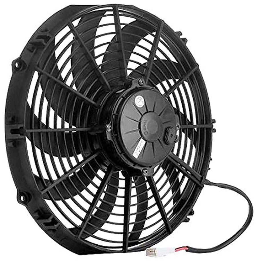 75028 Be Cool Euro-Black 12" High-Torque Electric Puller Fan
