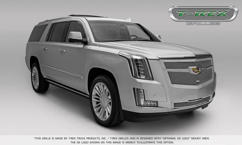 Upper Class Series T-Rex Grilles 2015i-2020 Escalade Bumper Grille, Chrome, 1 Pc, Replacement - PN #57181, Polished