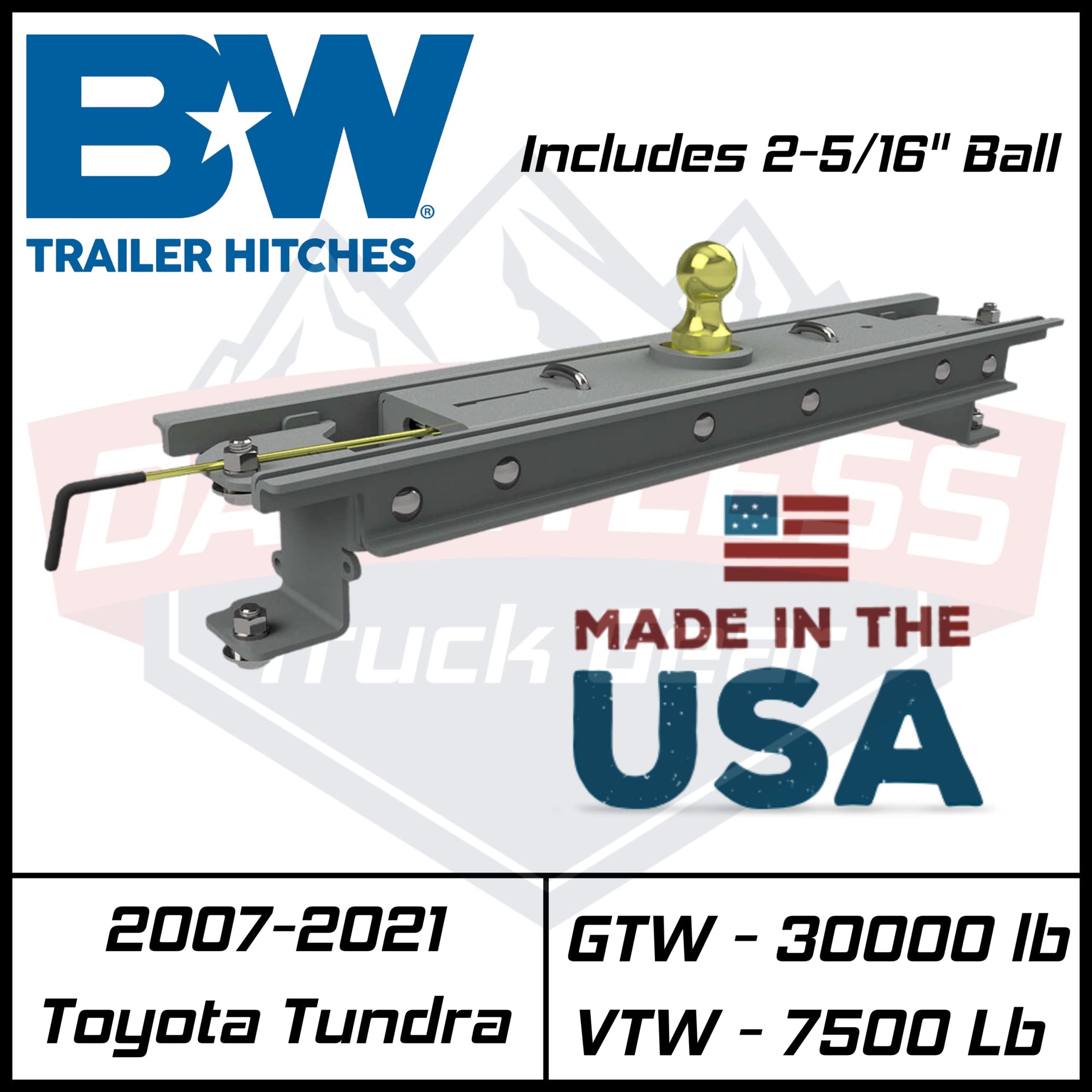 Gooseneck Hitch B&W Trailer Hitches GNRK1257