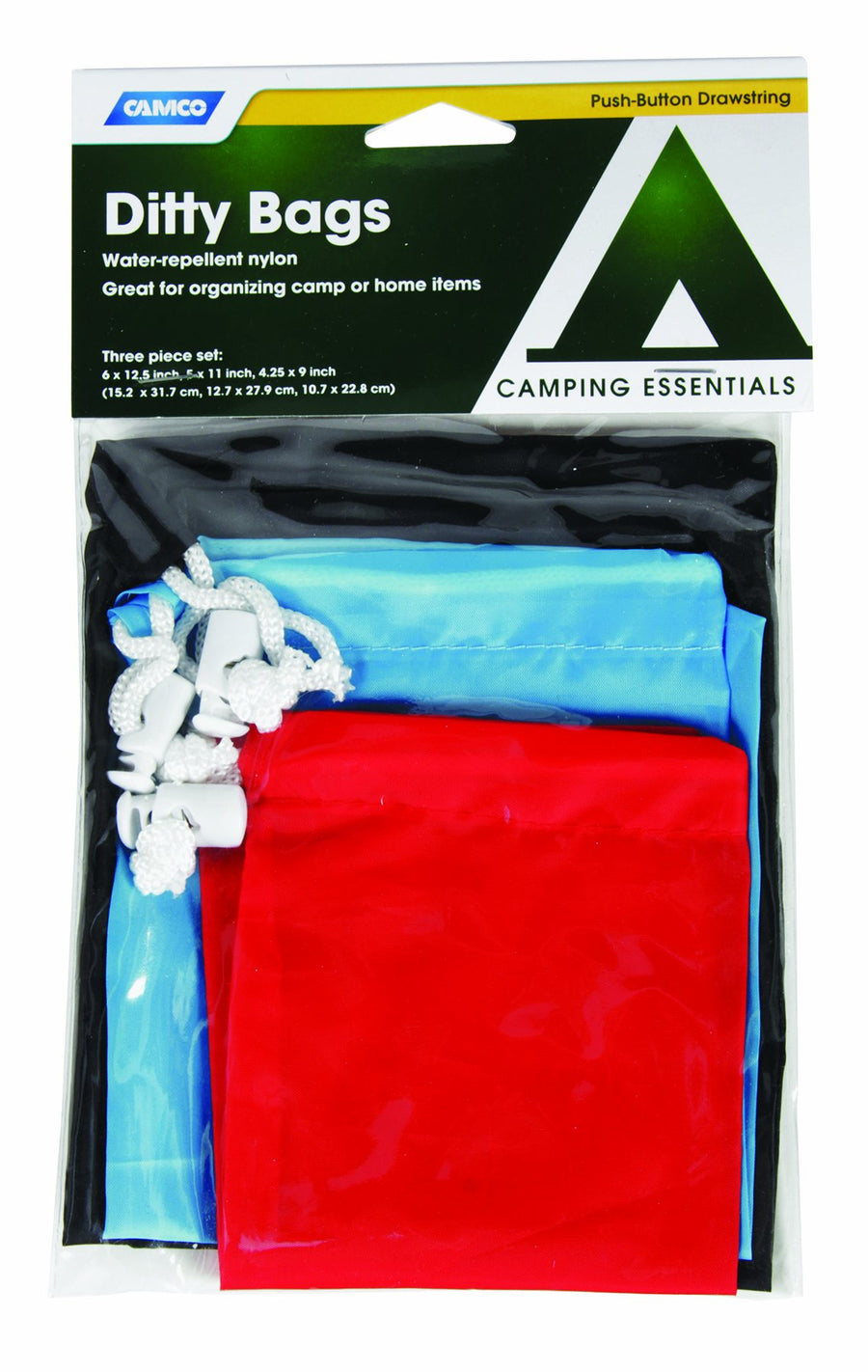 Storage Bag Set Camco 51009 - Pack of 3 Water Repellent