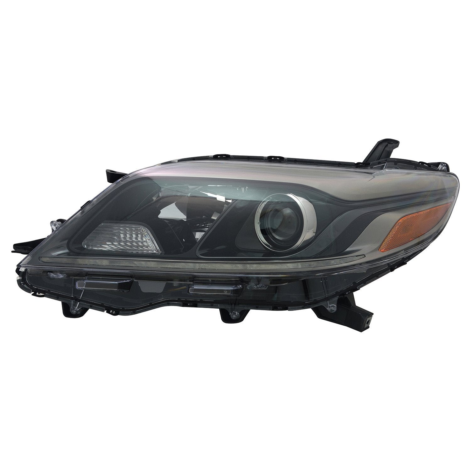 Left TYC Headlight Assembly Compatible with 2015-2019 Toyota Sienna