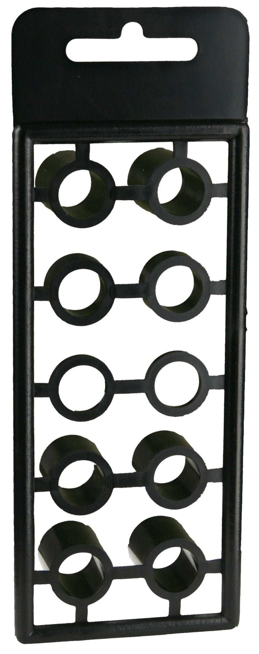 Black Plastic Install Bay Spacers 10 Pack - SST