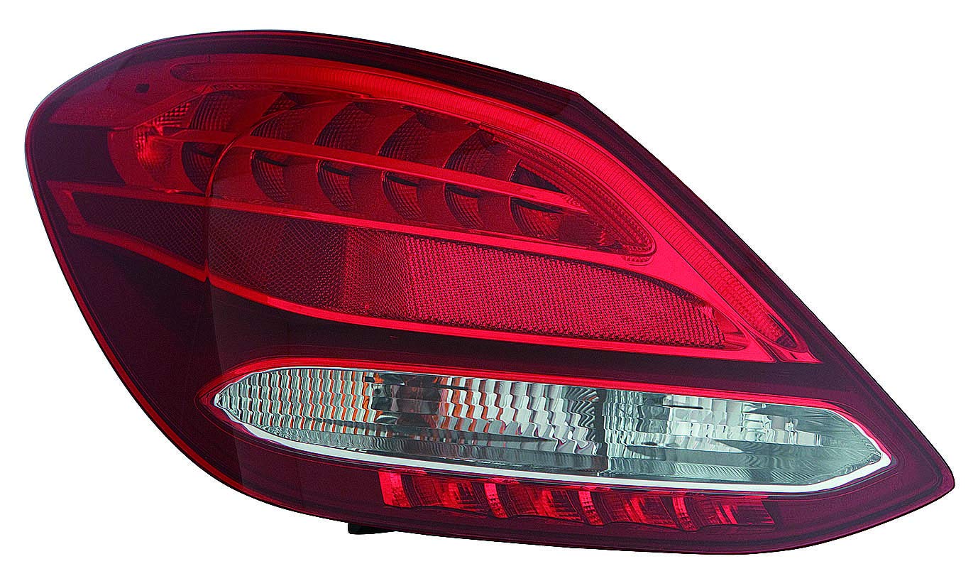 For Mercedes Benz C Class Sedan 15-18 Tail Light Halogen Headlight without Logo Driver Side | DOT Certified 205 906 18 02 | MB2800143 ACK