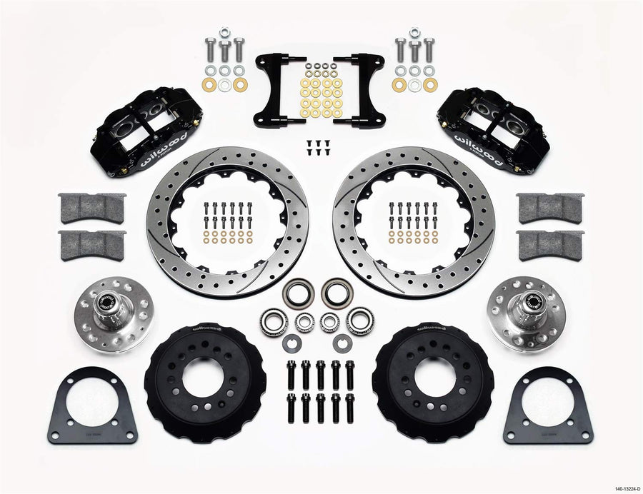 12.88" FNSL6R Hub Front Kit, Drilled