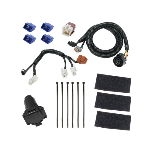Custom Tow Harness Tekonsha 118273 7 Way Tow Hitch Trailer Wiring Harness Kit, No Cutting or Splicing Required, Compatible with 2014-2020 Infiniti QX60, 2013-2020 Nissan Pathfinder