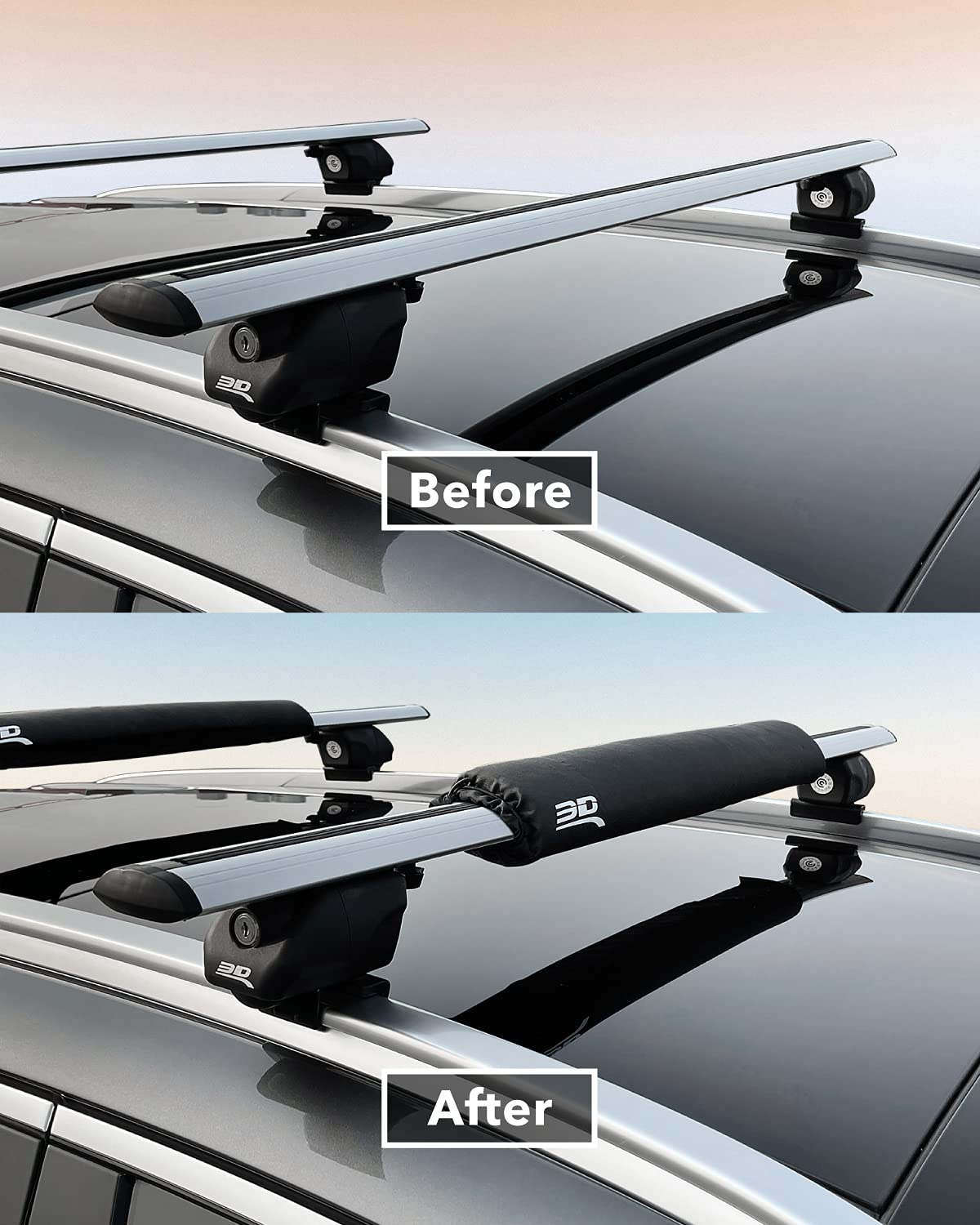 Cross BAR 3D ROOF Pads