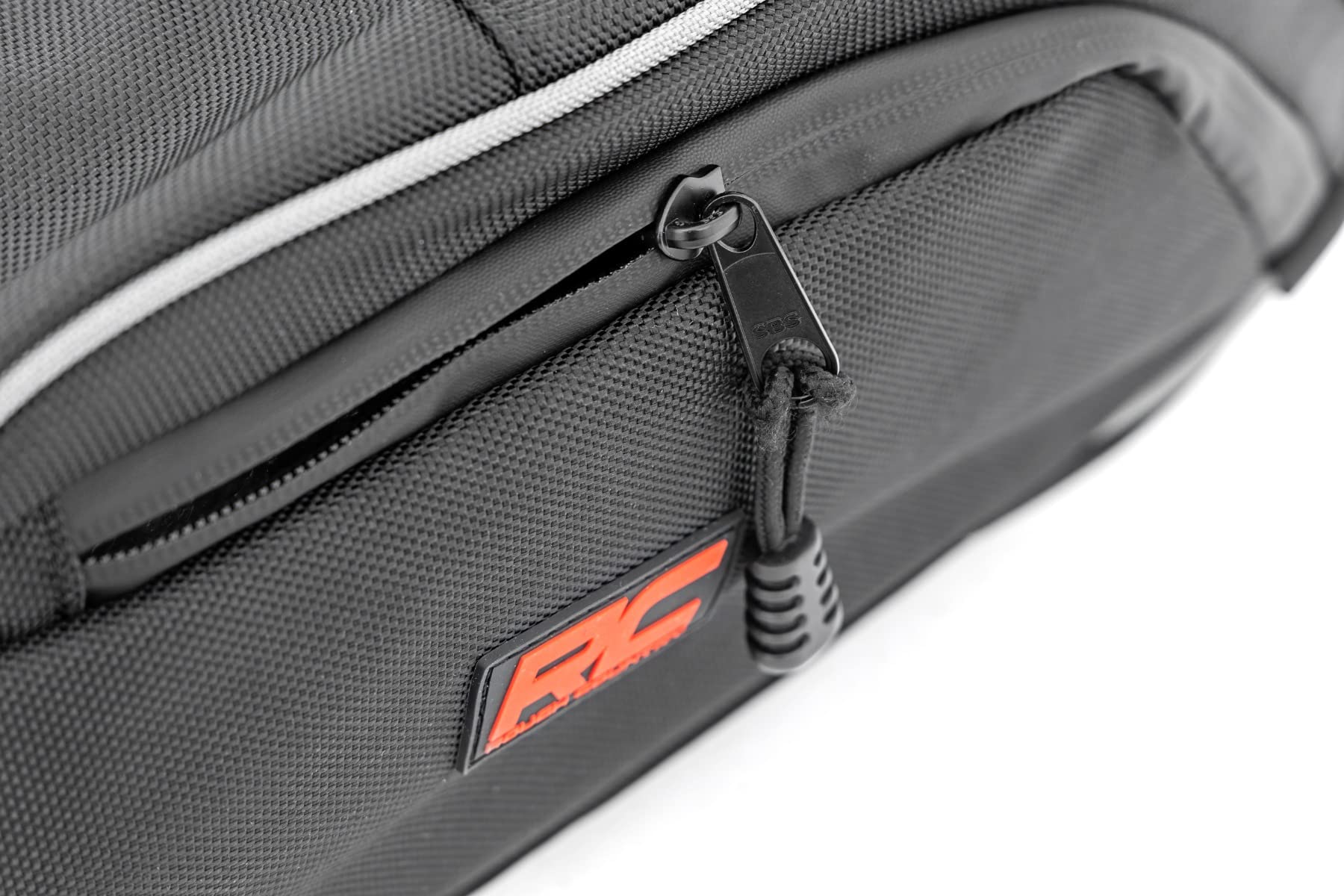 Center Console Storage Bag Rough Country for Polaris General XP4 1000 2016+ - Water & Dust Resistant UTV Storage Organizer with Dual Zippers