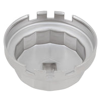 14 Flute Performance Tool Toyota Oil Filter Wrench, Aluminum, 64mm