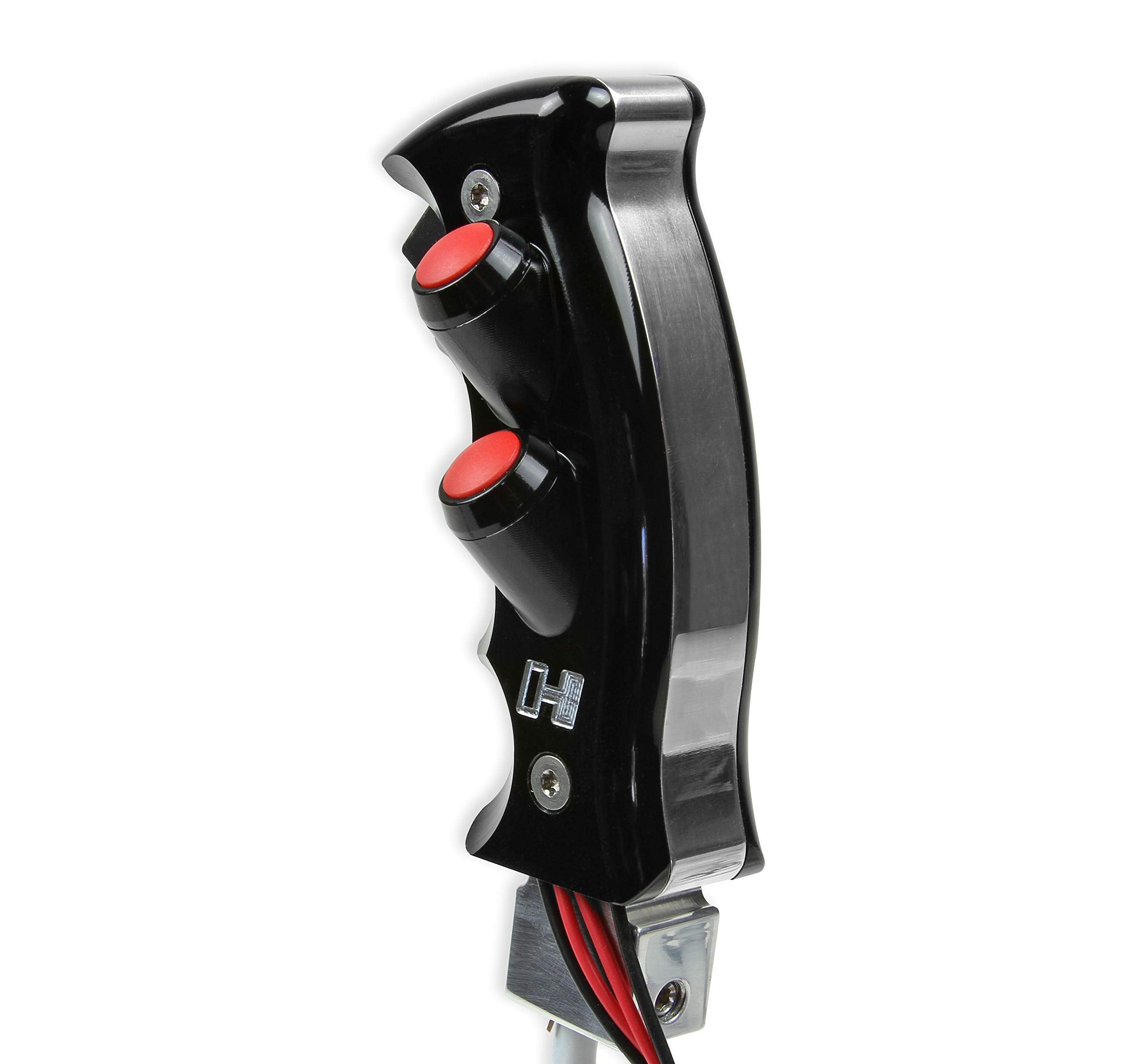 Pistol Grip Plate Hurst 1539004, 2 Button, Black