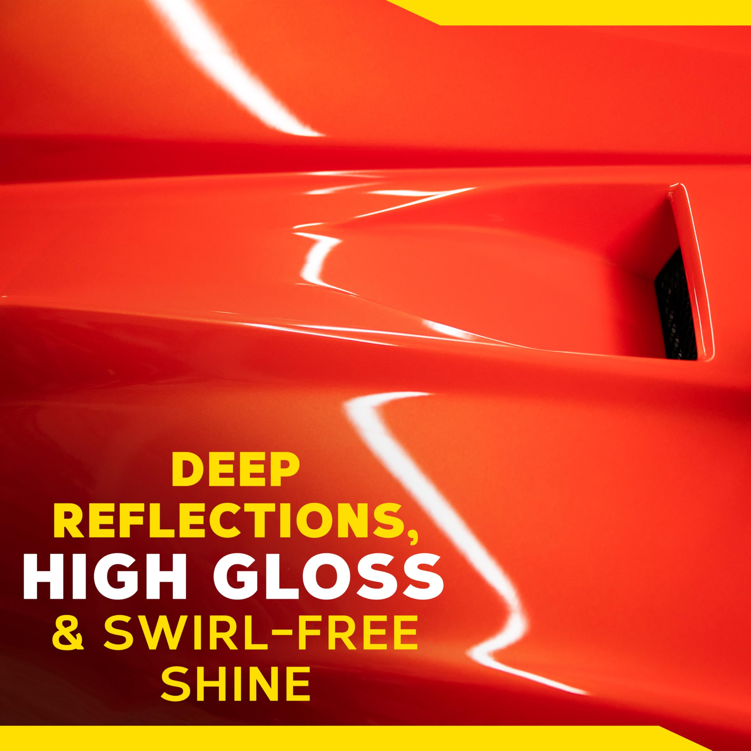 Meguiar's Ultra Finishing Polish M205 Mirror Glaze, Easy-to-Use Formula for Impeccable Shine, Multiple Ways to Apply Mirror Glaze, Removes Defects and Swirls for a High Gloss, 32 Oz Container