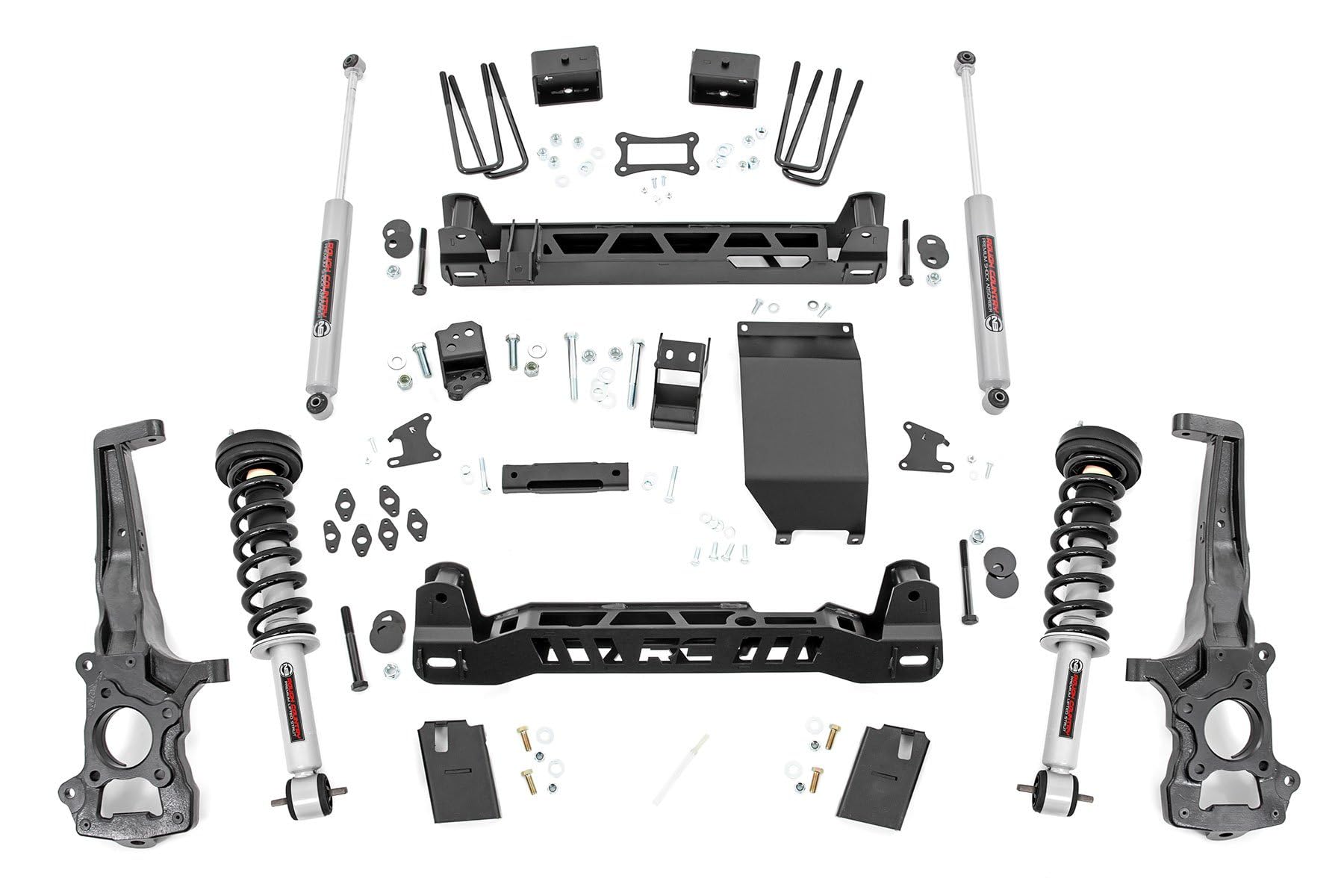 6" Lift Kit Rough Country w/N3 Struts for 2019-2023 Ford Ranger 4WD - 50931