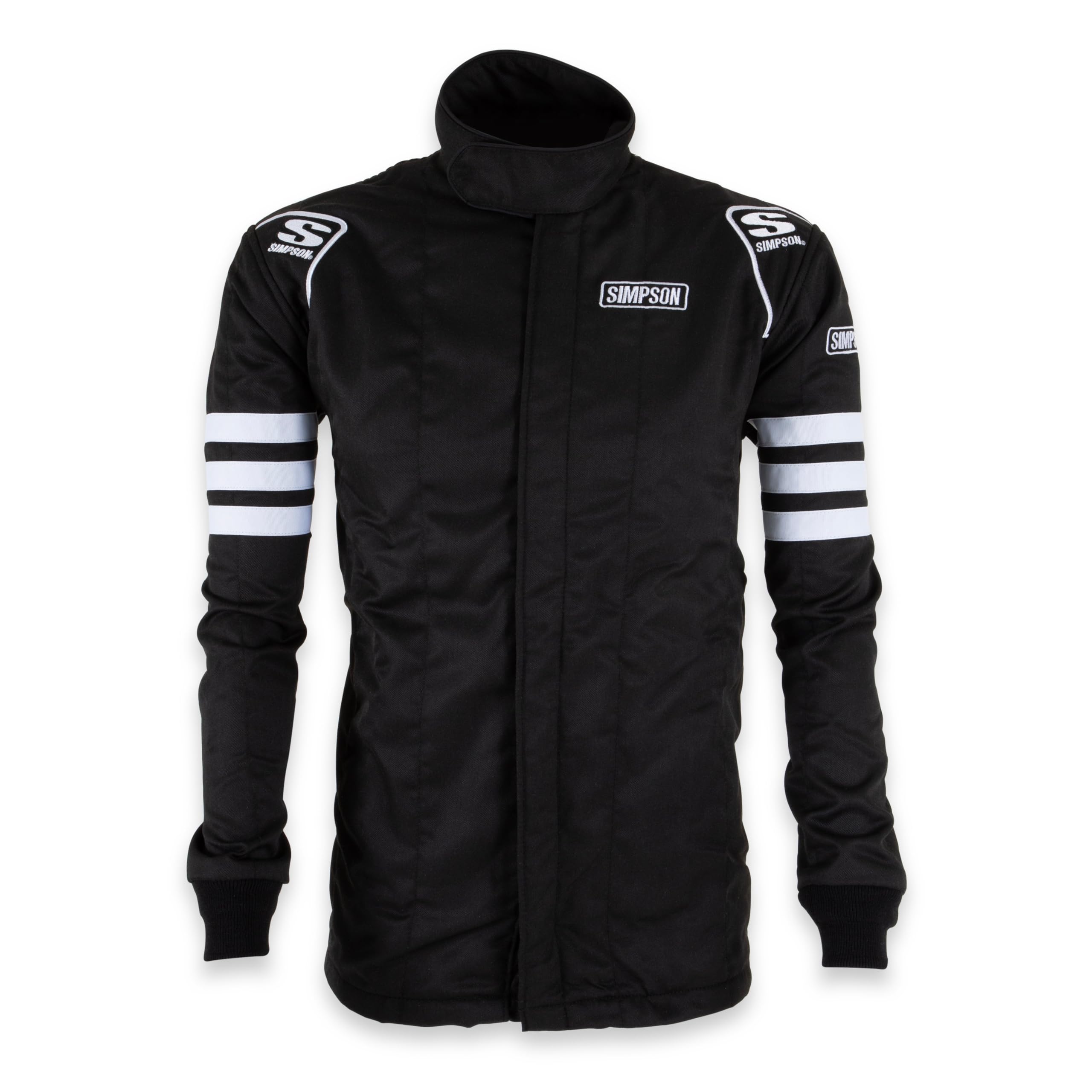 C402412 Simpson Racing Classic Racing Jacket SFI 5 - X-Large - Black