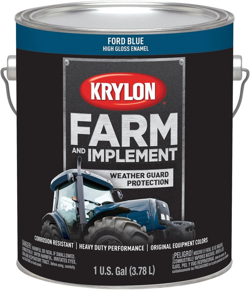 Ford Blue Krylon Farm & Implement Paint Gallons, 1 Gallon (Pack of 1)