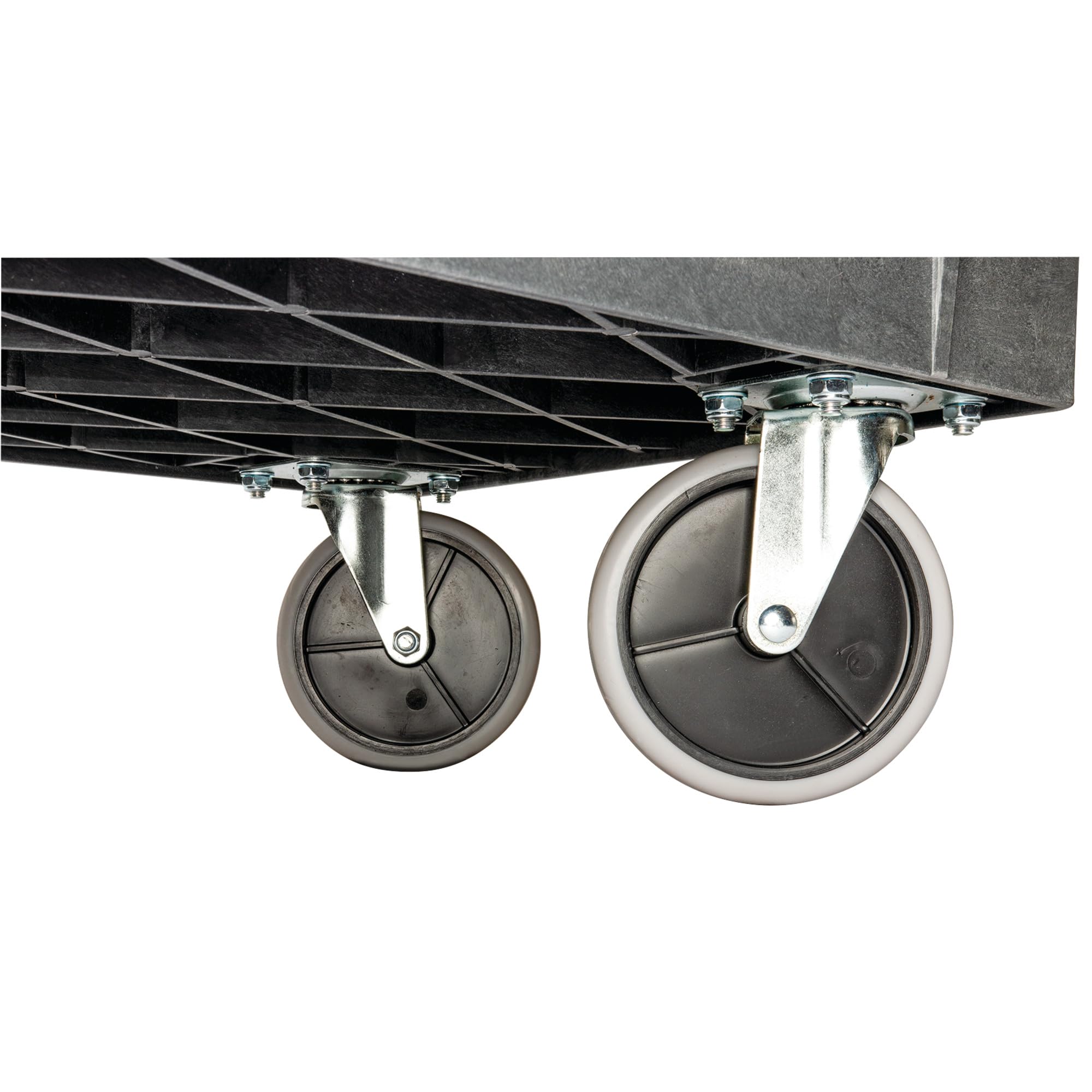 Easy Rolling Performance Tool W53991 2 Shelf Poly Service Cart (30x16)