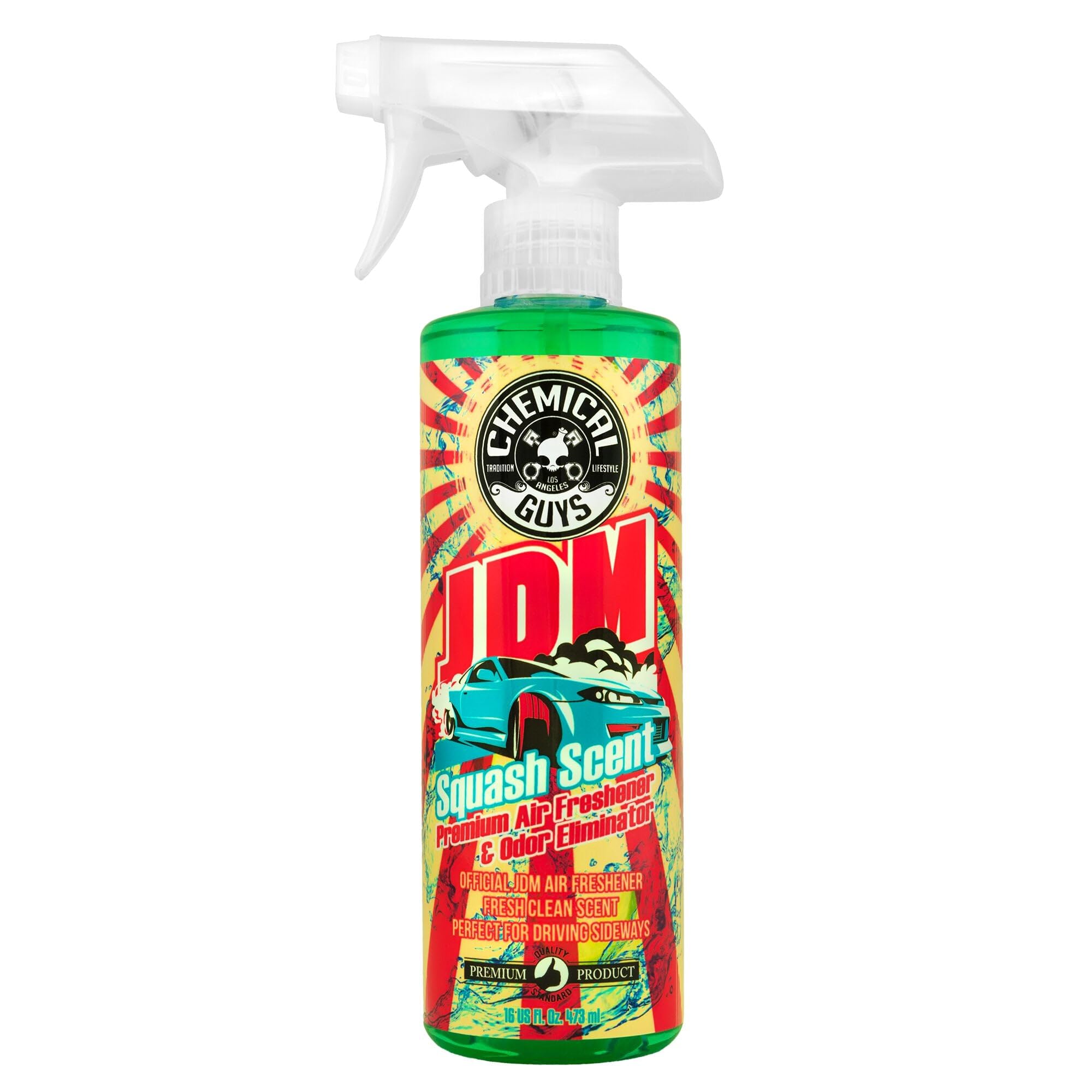 JDM Squash Scent Chemical Guys Air Freshener & Odor Eliminator (16oz)