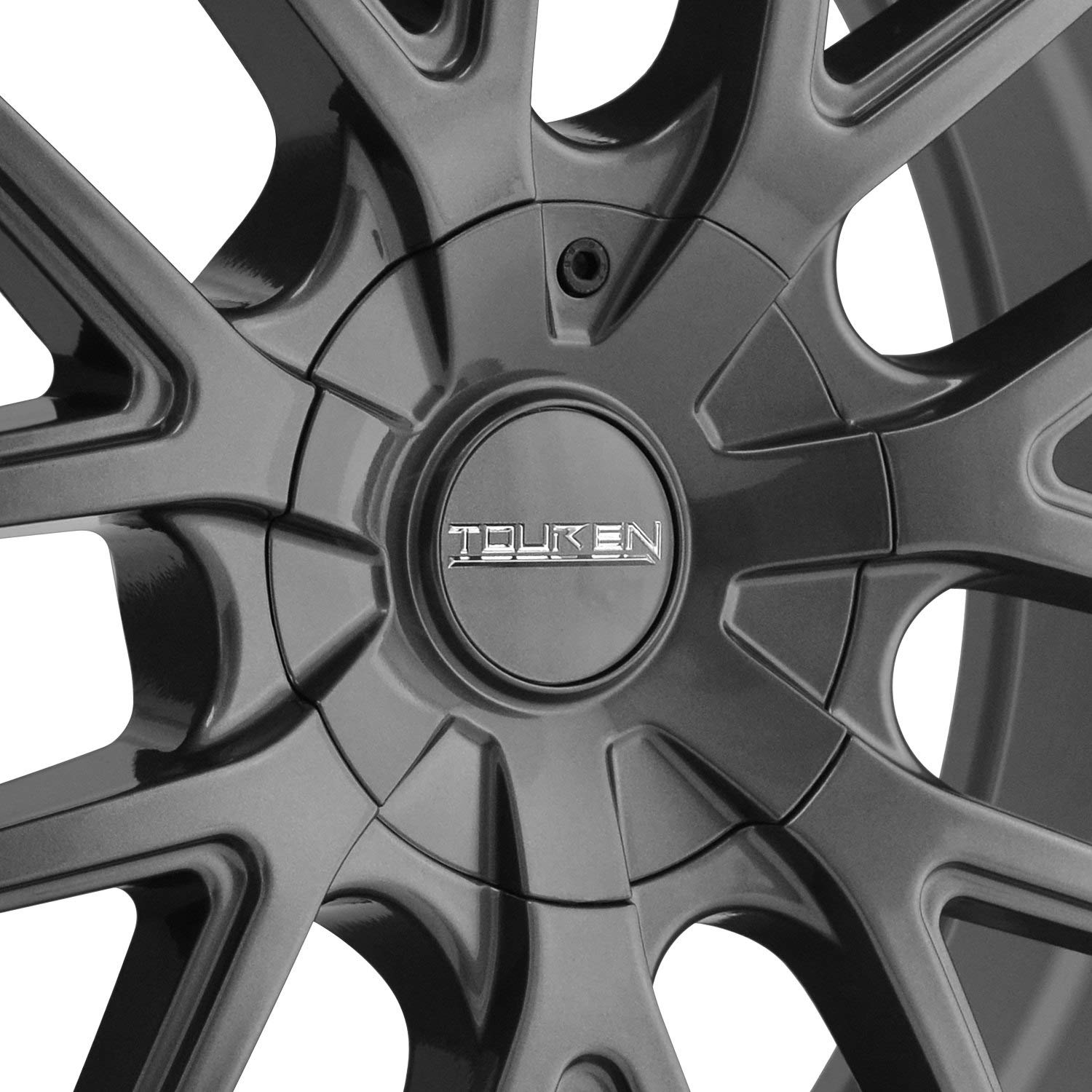 Gunmetal TOUREN TR60 Wheel with Alloy Steel (19 x 8.5 inches /108 x 108 mm, 40 mm Offset)