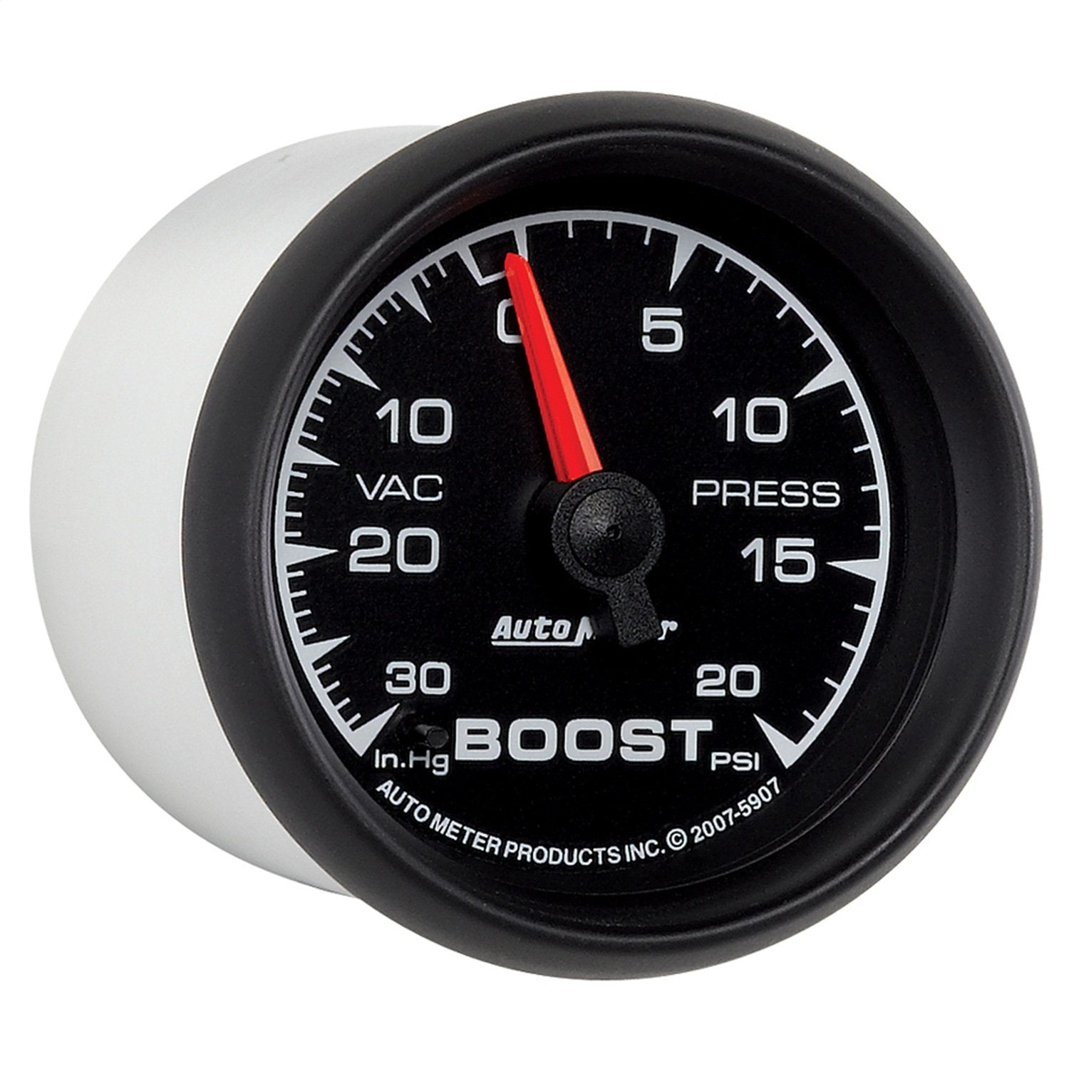 Auto Meter 2-1/16" 30 in. Hg/20 PSI Mechanical Vacuum/Boost Gauge 5907 ES