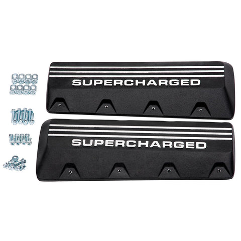 Edelbrock E-Force Supercharger Coil Covers 41139 w/DP E-Force Supercharger Coil Covers